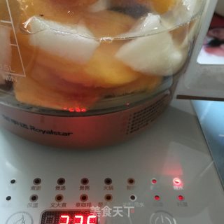 Autumn Pear Yellow Peach Syrup recipe