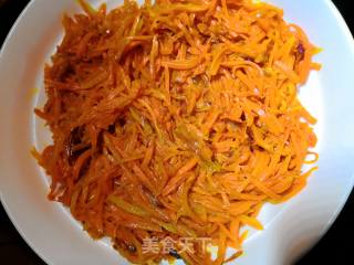 Shredded Carrots in Oyster Sauce~ recipe