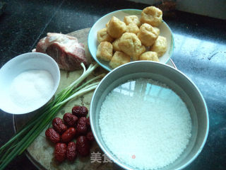 Fried Tofu Stuffed with Sweet Glutinous Rice recipe