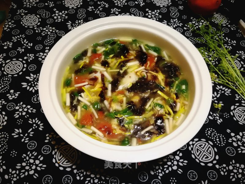 #团圆饭#seaweed Egg Soup recipe