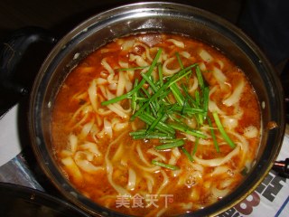 Spicy Dish Fish Head Braised Noodle recipe