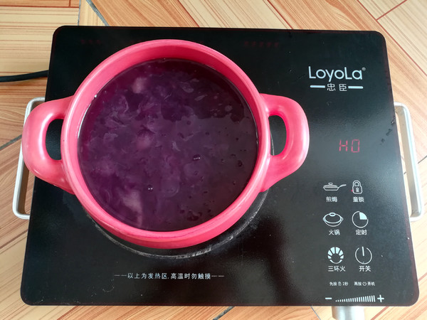 Purple Sweet Potato Tremella Syrup recipe