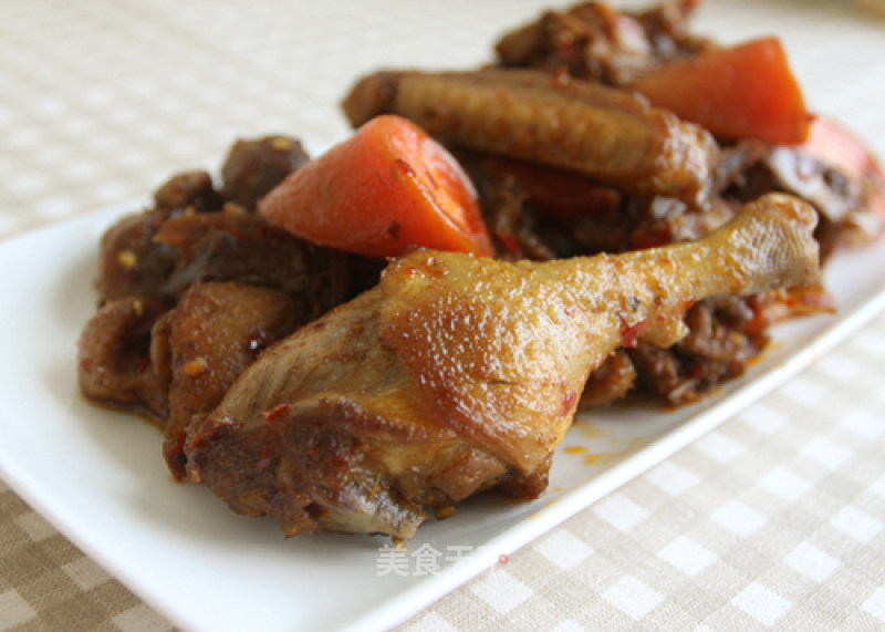 Carrot Spicy Duck recipe