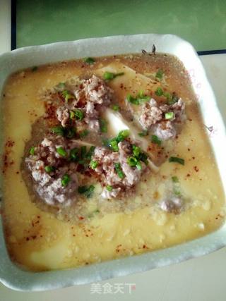 Tofu Steamed Egg recipe