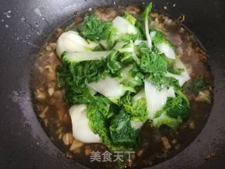 Yellow Cabbage in Oyster Sauce recipe