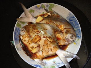 Steamed White Pomfret recipe