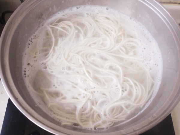 Five Minutes Quick Cold Noodles recipe