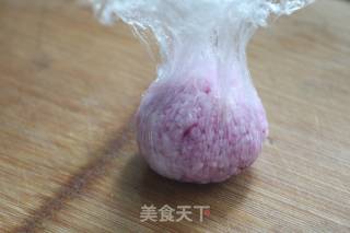 Purple Sweet Potato Rice Ball recipe