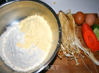 [shanxi Pasta's Coarse Grain Storm Strikes Again] Golden Egg Rolls recipe