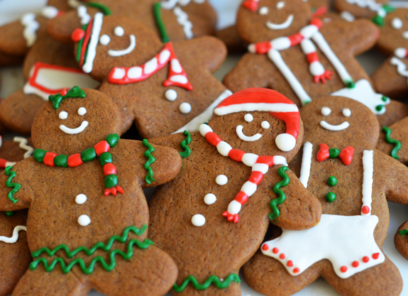 Christmas Gingerbread Man Cookies recipe