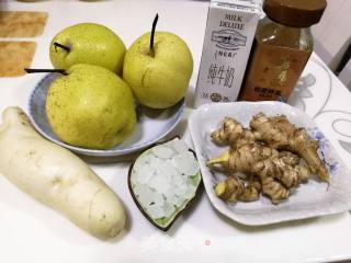 "five Juice Ointment" for Nourishing The Lungs and Relieving Cough recipe
