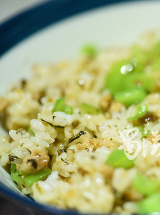 Broken Rice Sprout Fried Rice recipe