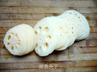 I Love You The Most Beautiful Red ------ Rouge Lotus Root recipe