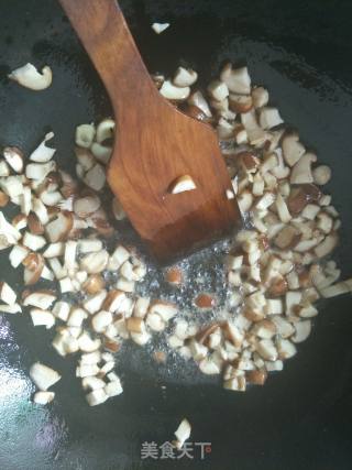 Tofu with Mushroom Minced Meat recipe