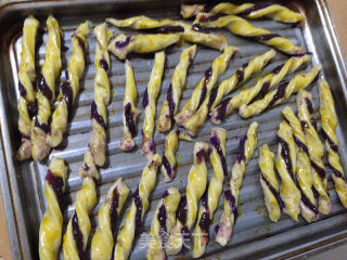 Purple Sweet Potato Twisted Crisp recipe