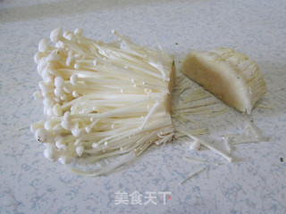 Spicy Enoki Mushroom recipe