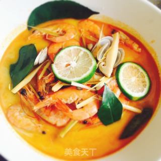 Thai Tom Yum Goong Soup recipe