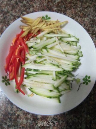 Vegetarian Stir-fried Tender Pumpkin Shreds recipe