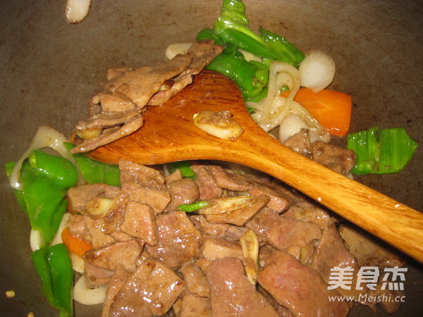 Fried Pork Liver with Onion recipe