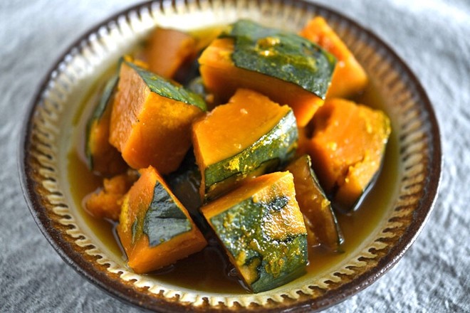 Boiled Japanese Pumpkin recipe