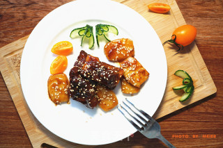 #trust之美#[riang Ribs Roasted Rice Cake] recipe