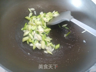 Stir-fried Bacon with Bell Pepper recipe