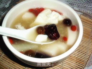 Red Dates, Chinese Yam, Longan, Wolfberry Soup---qi Dessert recipe