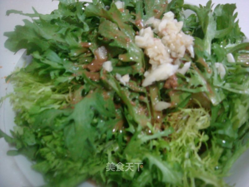 Sesame Sauce Bitter Chrysanthemum recipe