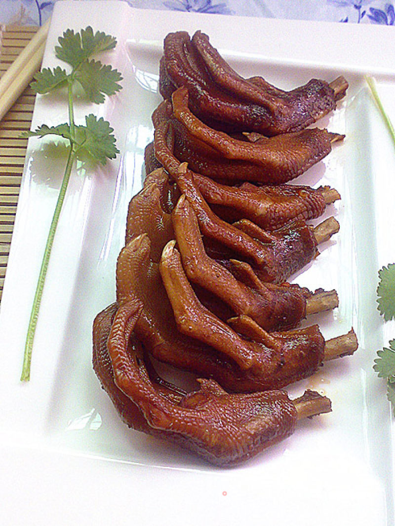 Spicy Braised Duck Foot recipe