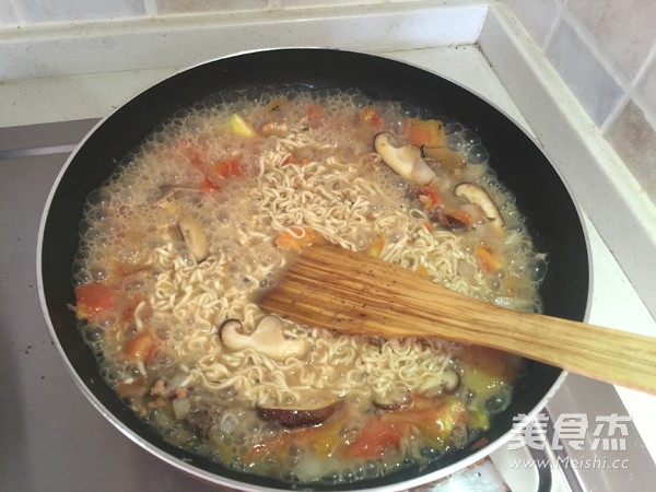 Three Fresh Noodles in Chicken Soup recipe