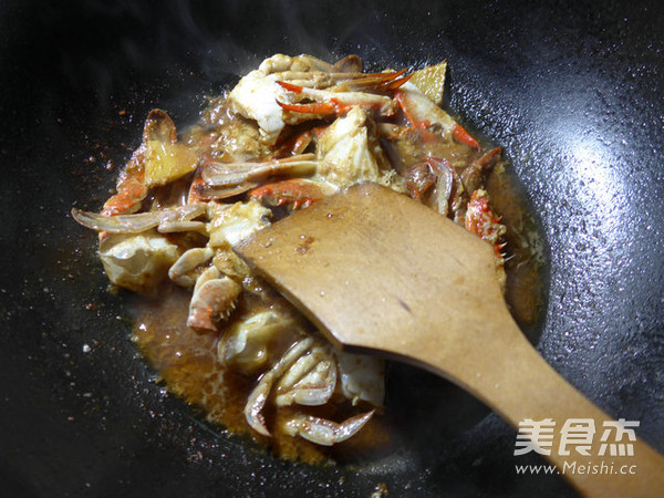 Fried Crab with Shacha Sauce recipe