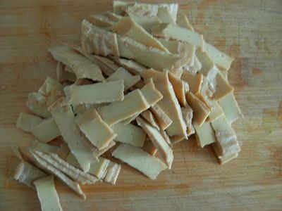 Cucumber Dried Tofu recipe