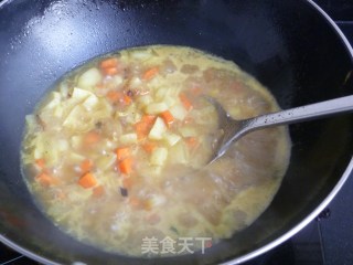 Pasta in Curry Stew recipe