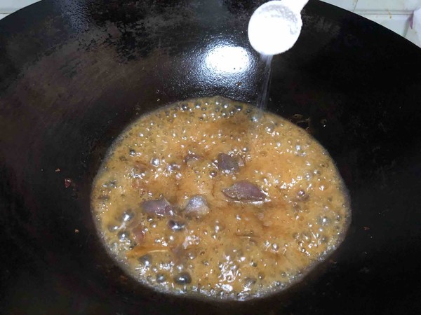 Stir-fried Duck Gizzards with Garlic recipe
