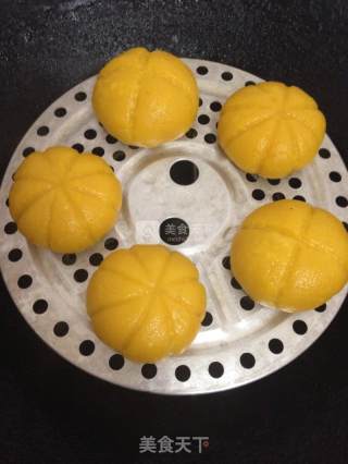 Steamed Pumpkin Pie recipe