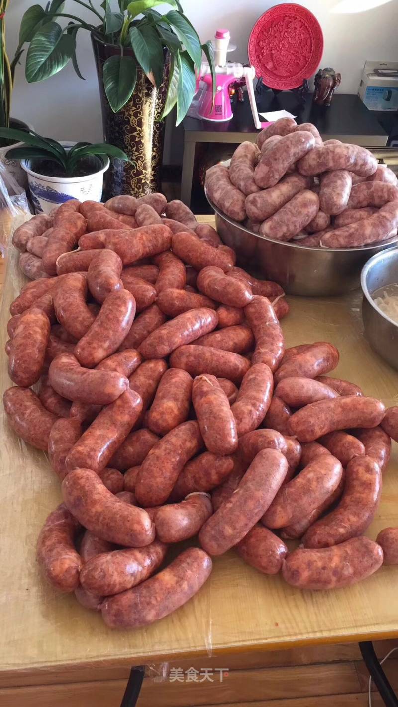 Sausage recipe