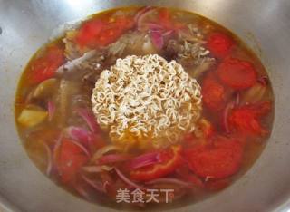 Summer Nourishment Product --- Duck Meat and Pepper Leaf Noodles recipe