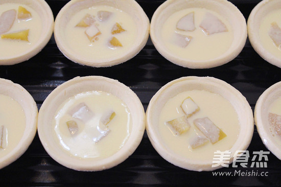 Yellow Peach Egg Tart recipe