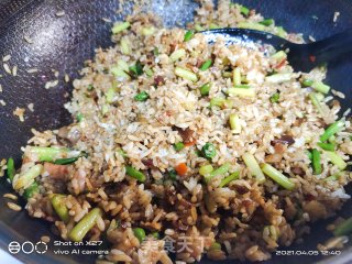 Bacon Spicy Chicken Fried Rice recipe