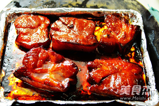 Barbecued Pork with Honey Sauce recipe