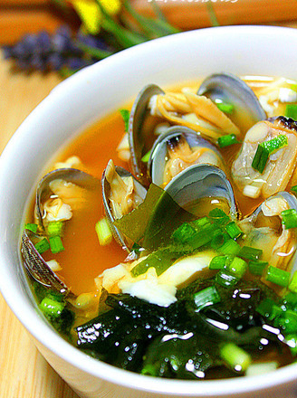 Clam Tofu Miso Soup recipe
