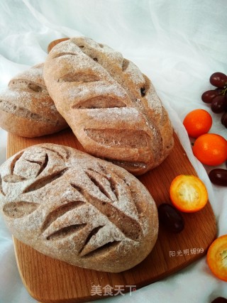 Brown Wheat Kumquat Ou Bun recipe