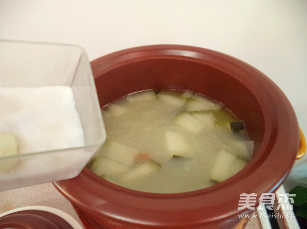 Barley and Winter Melon Bone Soup recipe