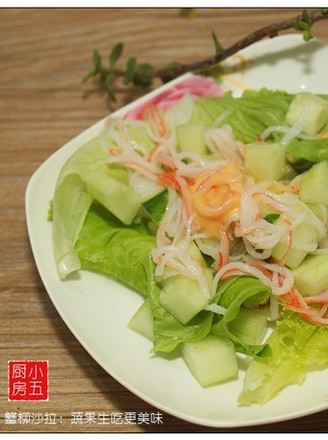 Crab Salad: Fruits and Vegetables are More Delicious When Eaten Raw recipe