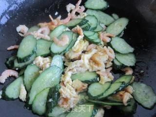 Homemade Cucumber Scrambled Eggs recipe