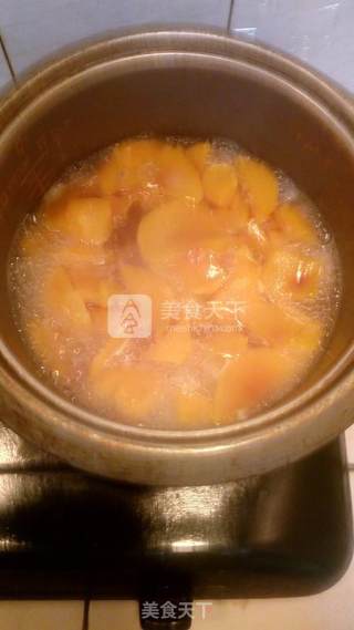 Canned Yellow Peach with Rock Sugar recipe