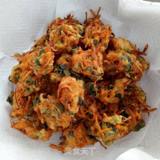 Fried Carrot Balls recipe