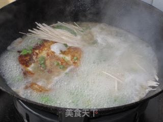 String Bean Hot Noodle Soup recipe