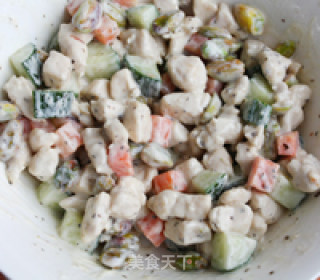 【wantuofu Pistachio】pistachio Chicken Salad recipe