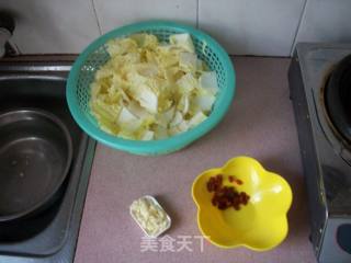 Chinese Cabbage with Wolfberry recipe
